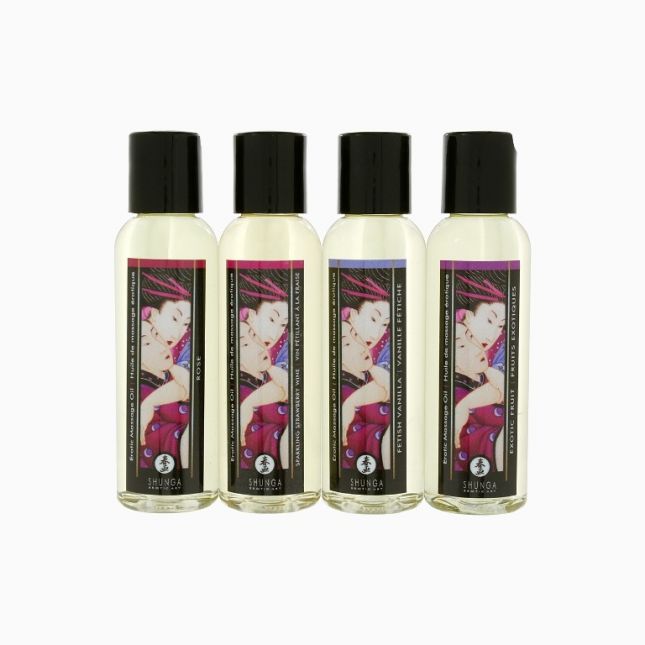 Колекція еротичних олій "Shunga Massage Oil Collection"