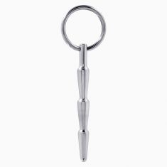 Вставка уретральна з кільцем Three Stage Penisstick, 8х0, 8 см