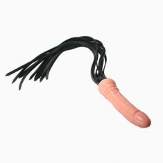 Батіг з фалоімітатором flash 