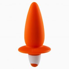 Анальна пробка з вібрацією MF Anal plug, 10Х3 см