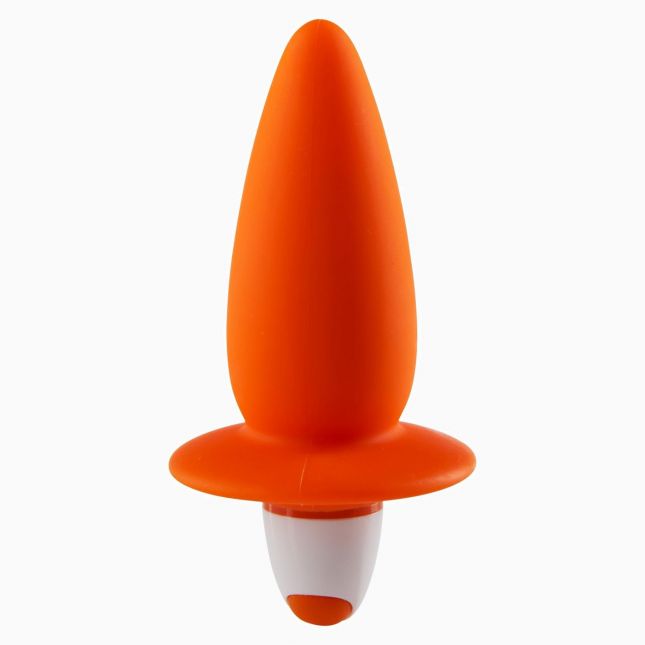 Анальна пробка з вібрацією MF Anal plug, 10Х3 см