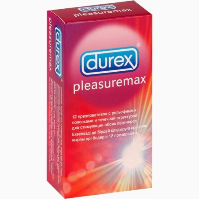 Презервативы Durex «Pleasuremax», 12