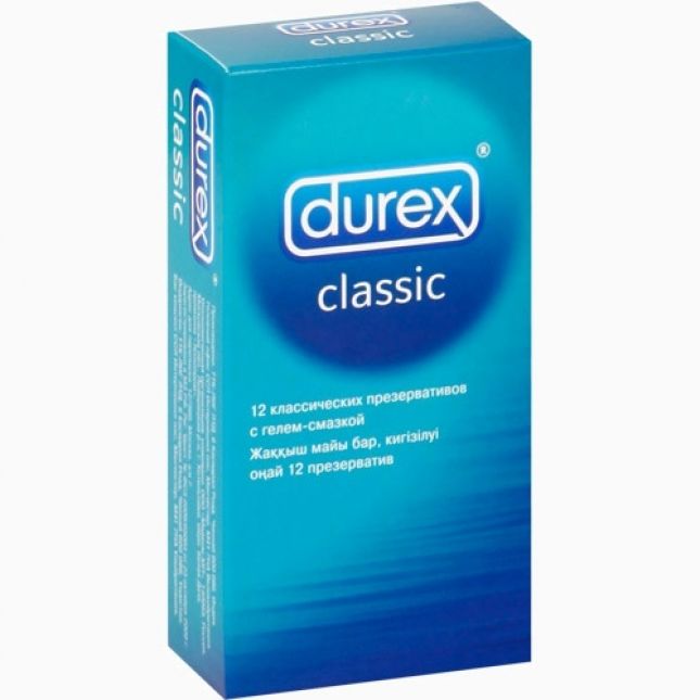 Презервативы Durex "Classic", 12