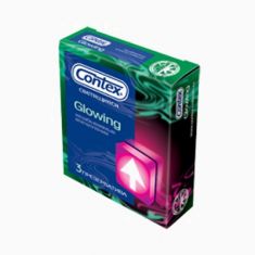 Презервативи Contex Glowing, 3шт