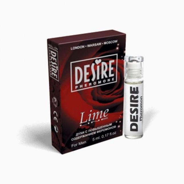 Чоловічі духи "Desire Lime", 5 мл