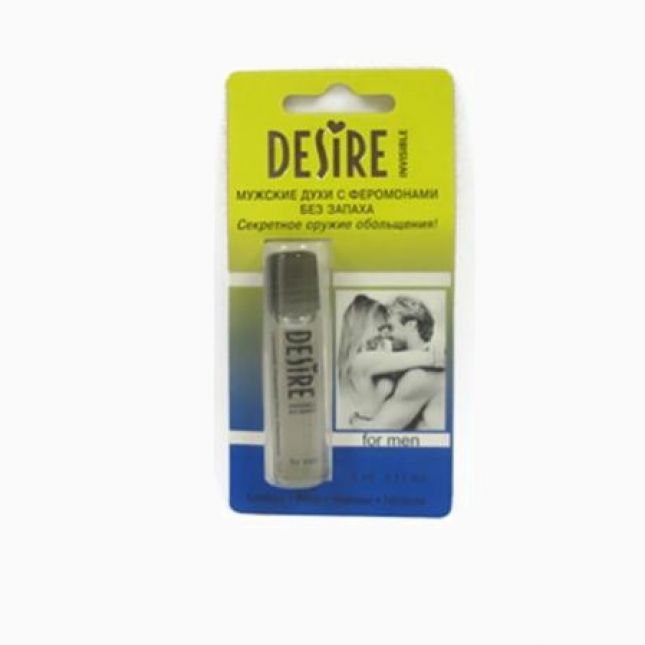 Чоловічі духи "Desire Invisible", без запаху, 5 мл