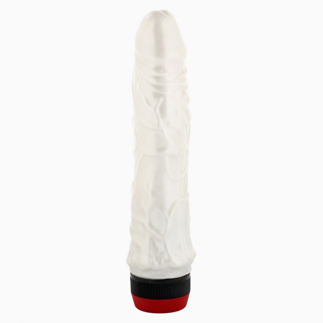 Вібратор латексний Pearl Shine Bone Alone, 16х3, 5 см