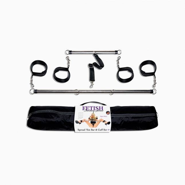 Розпірки Fetish Fantasy Spread 'em Bar and Cuff Set
