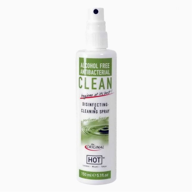 Очищаючий спрей для секс іграшок HOT Clean, 150 мл
