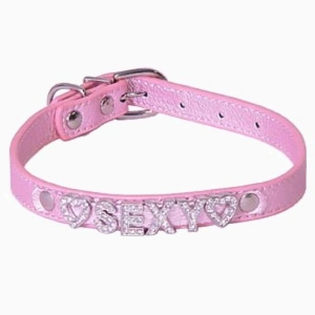 Кожаный ошейник Sexy