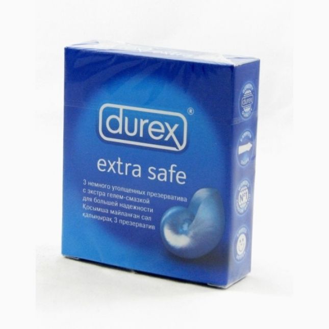 Презервативы Durex Extra Safe, 3