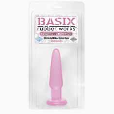Анальна пробка BASIX, рожевий, 9З2, 5 см Анальна пробка BASIX, рожевий, 9З2, 5 см