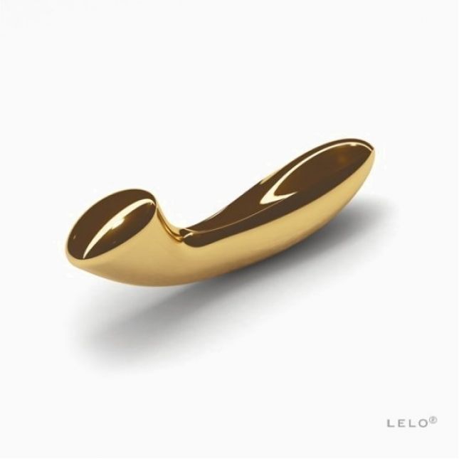 Золотий двосторонній стимулятор Lelo "Olga Gold"