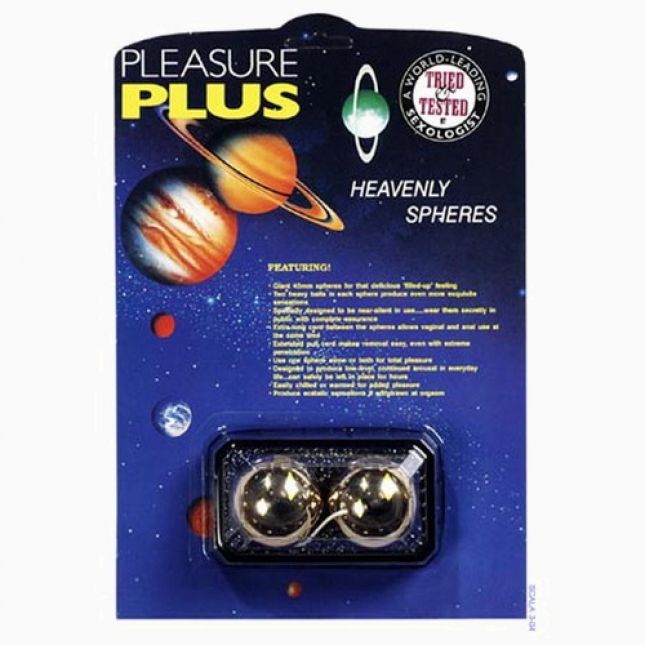 Вагінальні кульки Heavenly Spheres Gold Вагінальні кульки Heavenly Spheres Gold