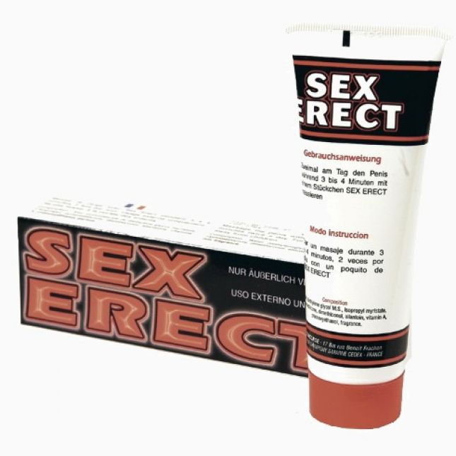 Крем для улучшения эрекции и увеличения пениса SEXERECT Крем для улучшения эрекции и увеличения пениса SEXERECT