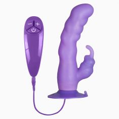 Вібратор кролик на присоску Icy Bunny Rabbit Vibe, 12х3, 5 см