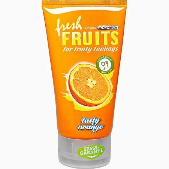 Лубрикант для орального сексу "Fresh Fruits", апельсин, 150 мл