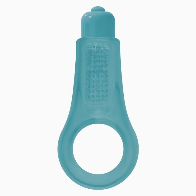 Ерекційне кільце NS Novelties Firefly Couples Ring Blue, 3 см