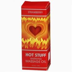 Hot Stuff Strawberry Massage Oil, 118 мл