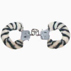 Наручники FURRY FUN CUFFS (зебра)