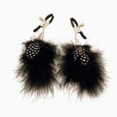 Прикраси на соски "Nipple Feather Clamps"