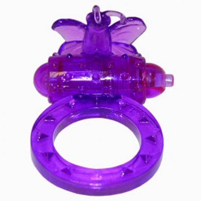 Силіконова вибро-насадка "Flutter-ring"