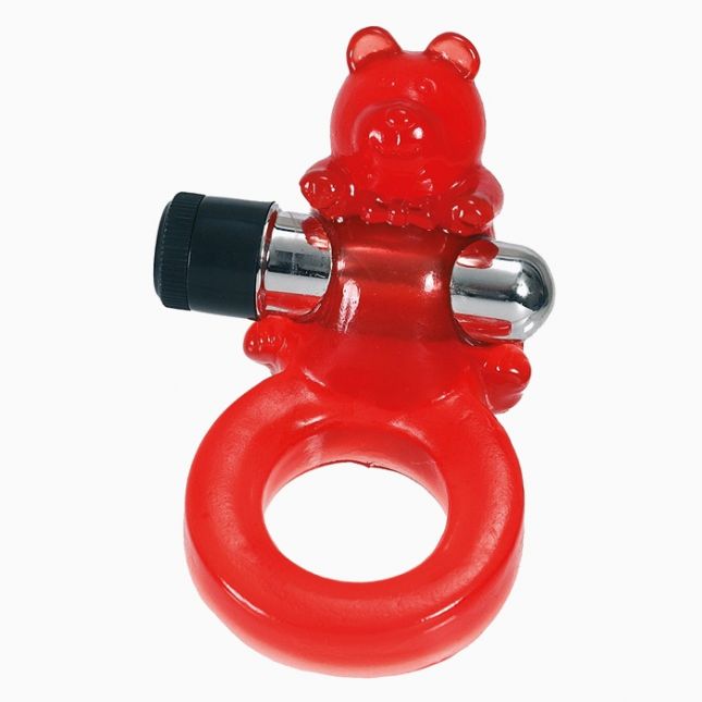 Кільце з вібратором Jelly Bear