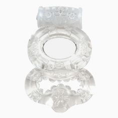 Ерекційне кільце з вібрацією Climax® Gems™ Crystal Ring