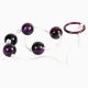 Анальні кульки Pearlessence Purple Anal Love Beads