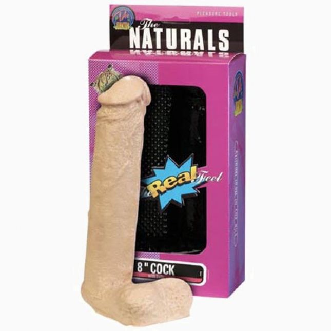 Фаллоимитатор "Dong With Balls", 20 см