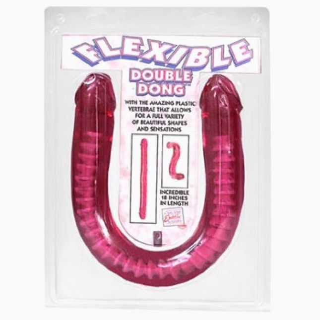 Фалоімітатор подвійної Double Dong Lilac