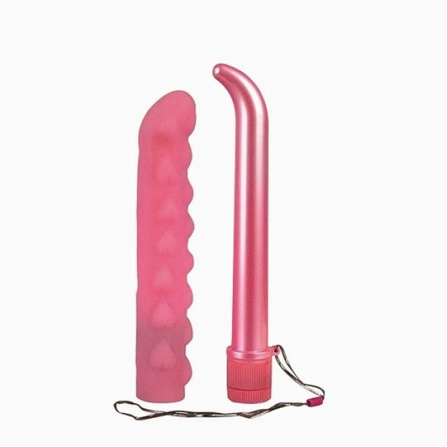Вібратор пластиковий Pretty in Pink - Vibrator P