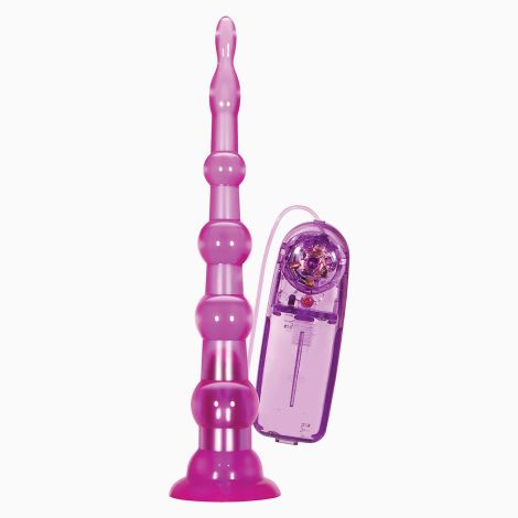 Анальна віброялиночка Easy Anal Buddy Purple, 22х3 см