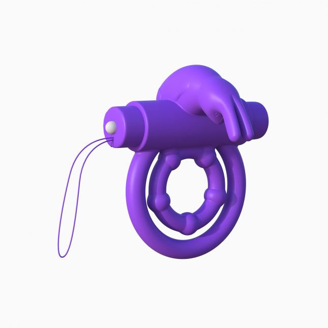 Эрекционное виброкольцо с дистанционным управлением Remote Control Rabbit Ring 