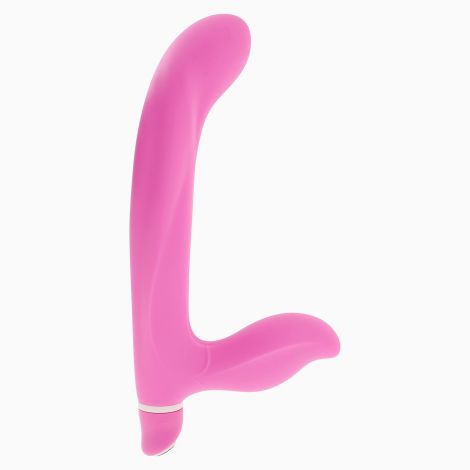 Безременной страпон з вібрацією Vibe Therapy Wishbone