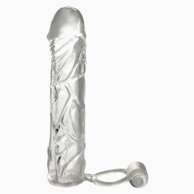 Вібронасадка для збільшення члена Fx Vibrating Super Sleeve, +2,5 см