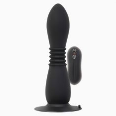 Гнучка анальна пробка з вібрацією Anal Power Flex, 15,2х4 см