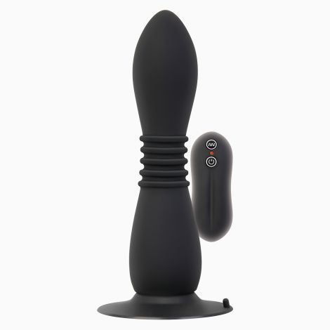 Гнучка анальна пробка з вібрацією Anal Power Flex, 15,2х4 см
