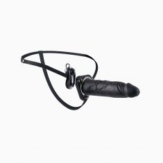 Полый страпон с вибрацией Fetish Fantasy Extreme 9 Vibrating Hollow, 22,8х4 см