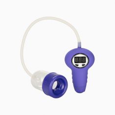 Кліторальна помпа Automatic Intimate Pump Purple, 10х5 см