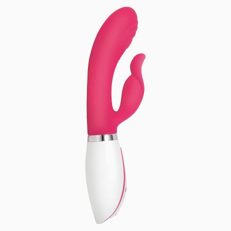 Силіконовий вібратор кролик Disco Bunny, 10х4 см
