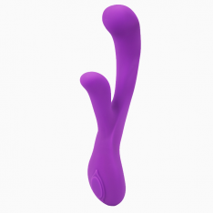 Силіконовий вібратор кролик UltraZone Orchid 9X, 10х3 см