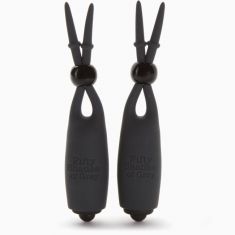 Віброзатиски для сосків Fifty Shades of Grey, Sweet Torture Vibrating Nipple Clamps