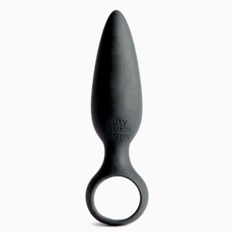 Анальна пробка Fifty Shades of Grey, Silicone Butt Plug, 11х2, 6 см