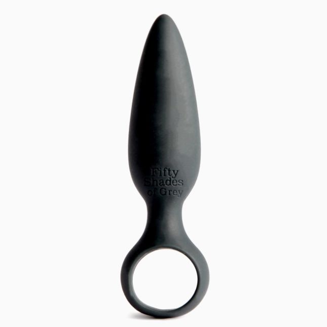 Анальная пробка Fifty Shades of Grey, Silicone Butt Plug, 11х2,6 см