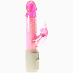 Вібратор Powerslide Rabbit Vibrator Minx, 17,6х4 см