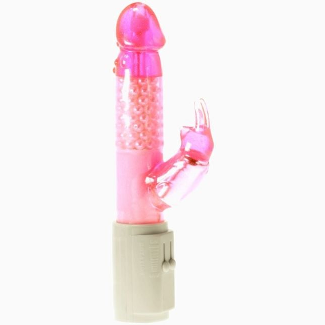 Вібратор Powerslide Rabbit Vibrator Minx, 17,6х4 см