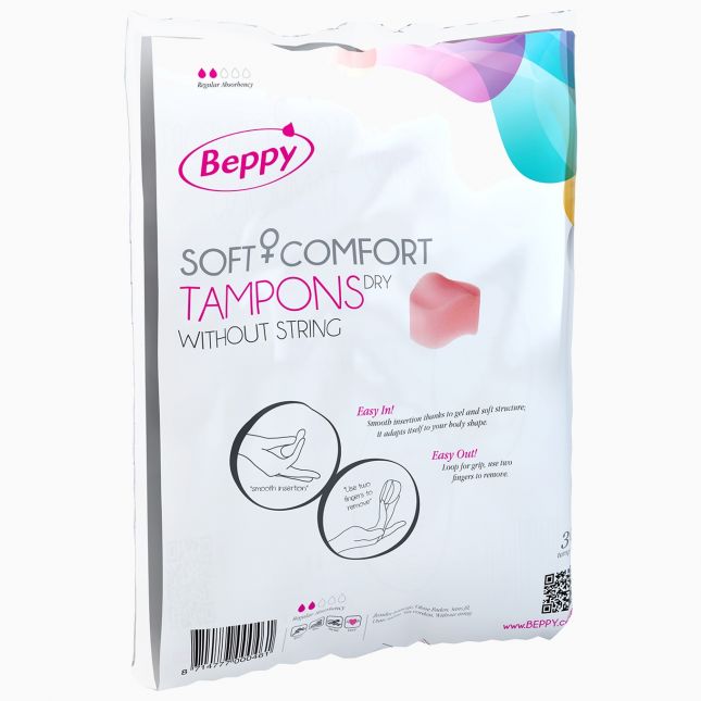 Безнитиевые тампоны Beppy Comfort Tampons Dry 30pcs
