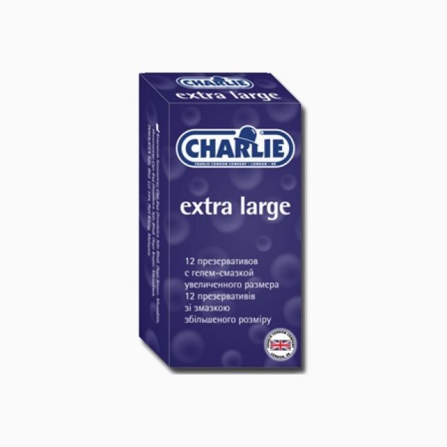 Charlie презервативи збільшеного розміру №12