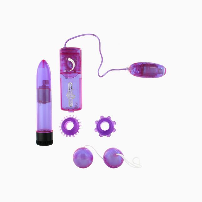 Секс-набір Clear Vibratorkit